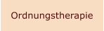 Ordnungstherapie